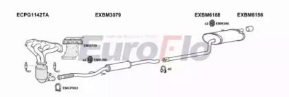 Система выпуска ОГ EuroFlo MICLU16 3012